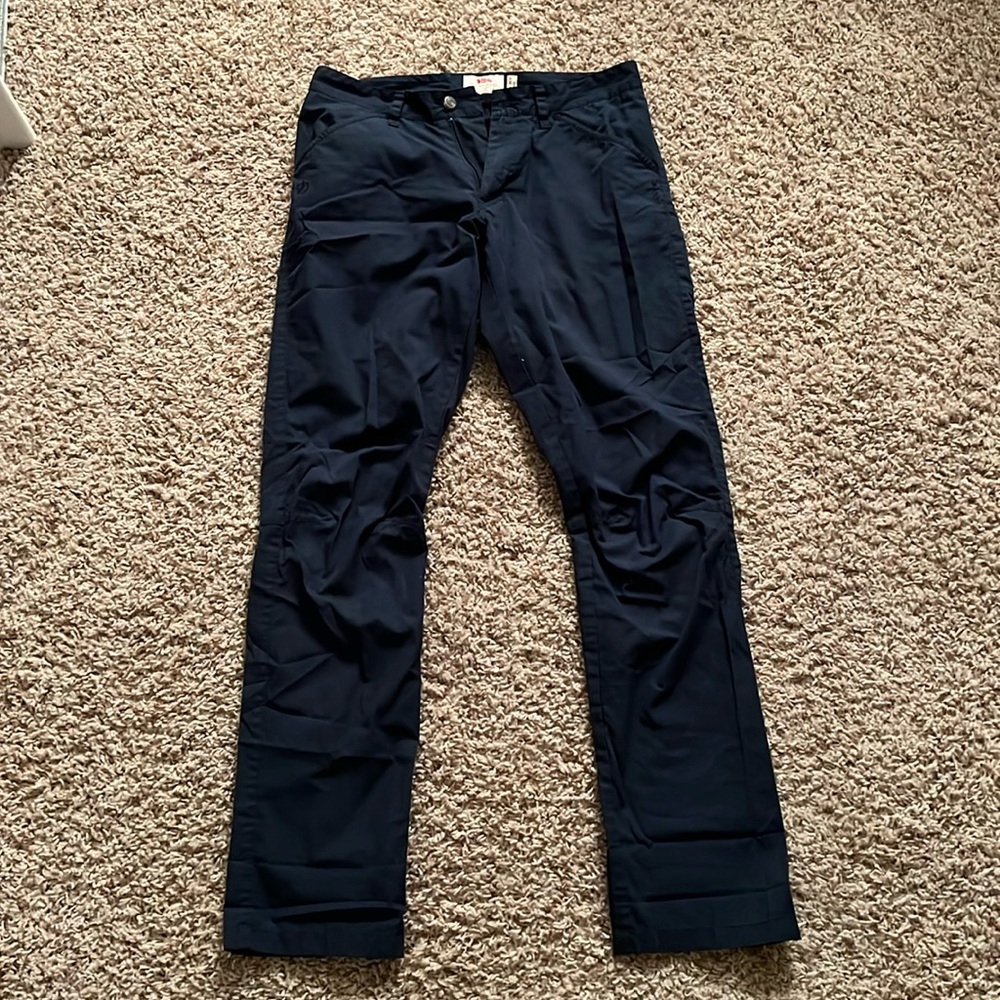 Fjallraven Sormland Tapered Trousers Men’s, Navy Blue, Size 29”x32”